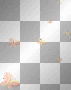 butterfly scrap deco transparent pink [1ֆ]