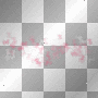 butterfly scrap deco transparent pink [1ֆ]