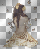 Kerstie: Woman with Butterflies