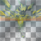 Sky overlay green yellow sunset