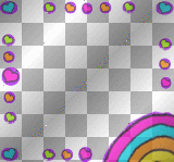 frame rainbow heart 