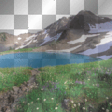 Kerstie: Mountains Background