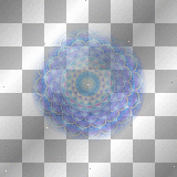 circle blue fantasy