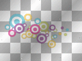 Circles.Cute.Retro.Colors.Colorful.Grunge.Font.Deco.Blue.Yellow.Green.Pink{marnanda21♥}