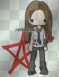 Avril cartooned