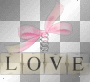 love transparent bow pink [1ֆ] 