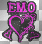 Emo Heart Love:)