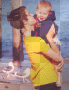 Justin & Jaxon Bieber {N.B}