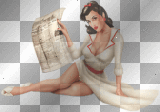 vintage pinup girl 