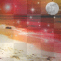 fantasy beach background red orange fantasy beach background red orange