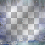 Fantasy frame,blue.