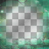 Fantasy frame,teal.
