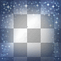 Star frame,blue.