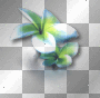 Flowers green blue Flowers green blue
