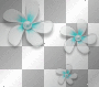 WIOSNA SPRING FLOWER  TRANSPARENT  