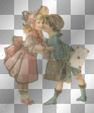 vintage children, st valentine,dubravka