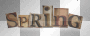 Spring word text 