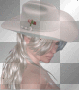 Lady mit Hut