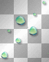 Green water drops Green water drops