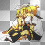 ~* Rin & Len *~sweet kiss (red shadow)