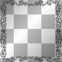 Dark Blue Glitter Gothic Frame