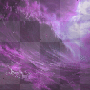 Background animated magic wave Glitter 