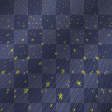 Animated Blue Background With Yellow Stars