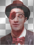 Darren Criss ' transparent