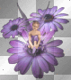 fairy flowers purple children 