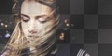 Cassie is touching her hair from Skins, animated (nyeSte*)