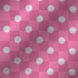 Pink Background White Polka Dots__