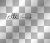 Hello,lovely - text asbb ©