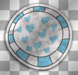 Circle deco frame border background bg emo girl