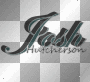 Josh Hutcherson ' black teal gray white transparent text