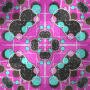 Nenaio gif background kaledidoscope effect animated pink blue black white glitter