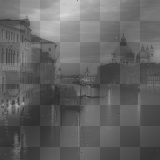 soave venice black white background