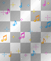 ツMusic Notes Rain__