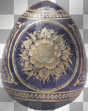 Kerstie: Blue Gold Easter Egg
