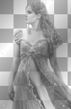 Beautiful woman transparent [nermai]