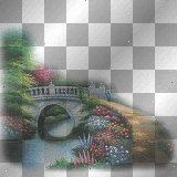 bridge,and flower path,dubravka