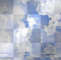 Background blue