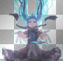 Miku Hatsune - blue shadow *wroni87* Miku Hatsune - blue shadow *wroni87*