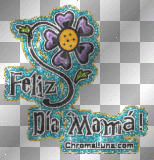 FELIZ DIA DE LA MADRE EN GLITER--SOFIA