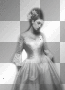 soave woman vintage black white