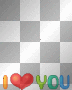 i LOVE YOU ANIMATED TEXT HEART SCRAP