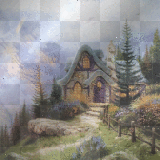 BACKGROUND SPRING SUMMER HOUSE ANIMATED