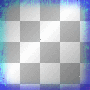 blue border frame ' transparent overlay