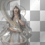 woman dragon white fantasy looo