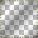 Frame dark gold  star