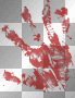 Blood hand print goth dark red horror-NatashaOoak